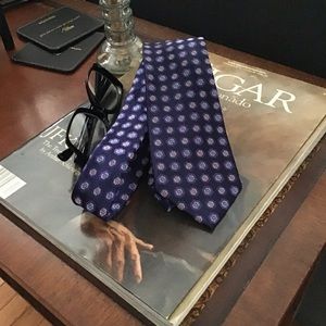 Black Brown 1826 Silk Tie